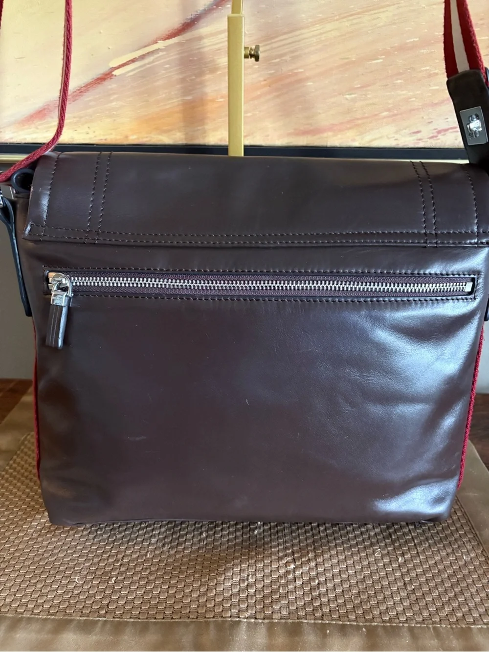 Bally Switzerland Vintage Trainspotter Messenger Bag